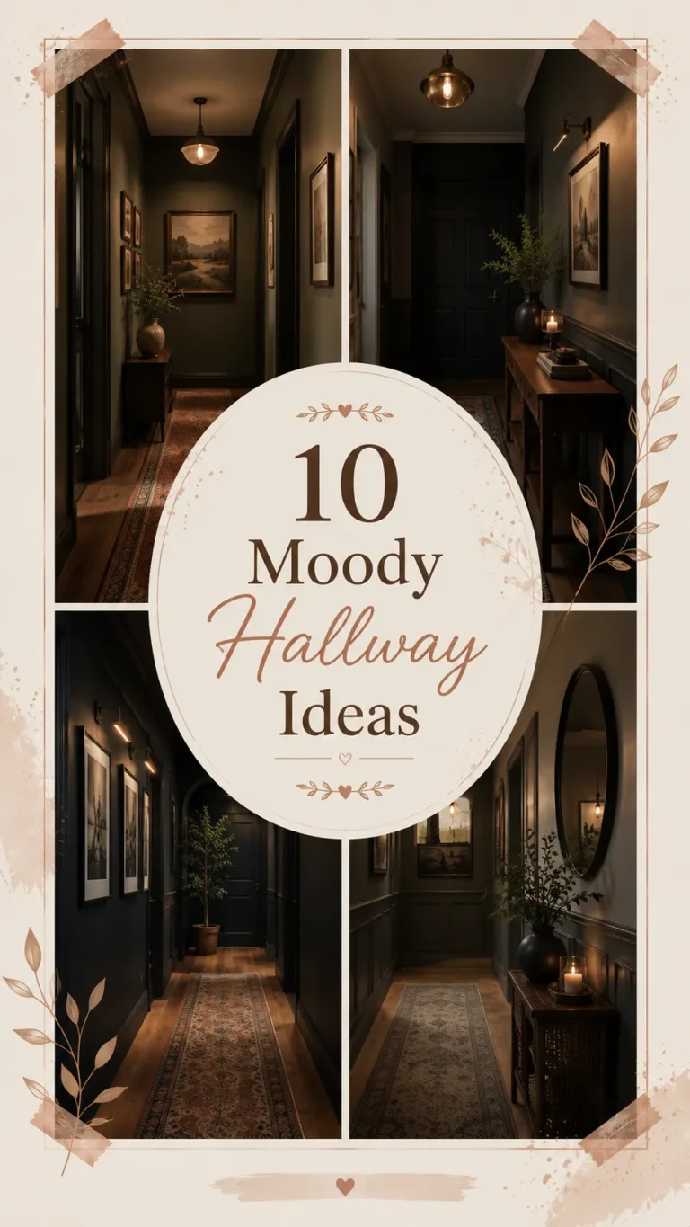 10 Moody Hallway Ideas