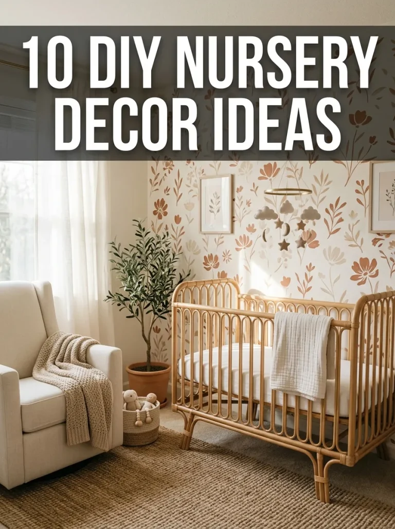 10 DIY Nursery Decor Ideas