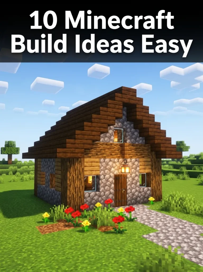 10 Minecraft Build Ideas Easy