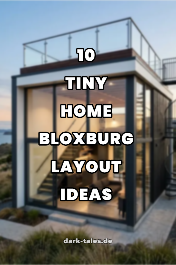 10 Tiny Home Bloxburg Layout Ideas