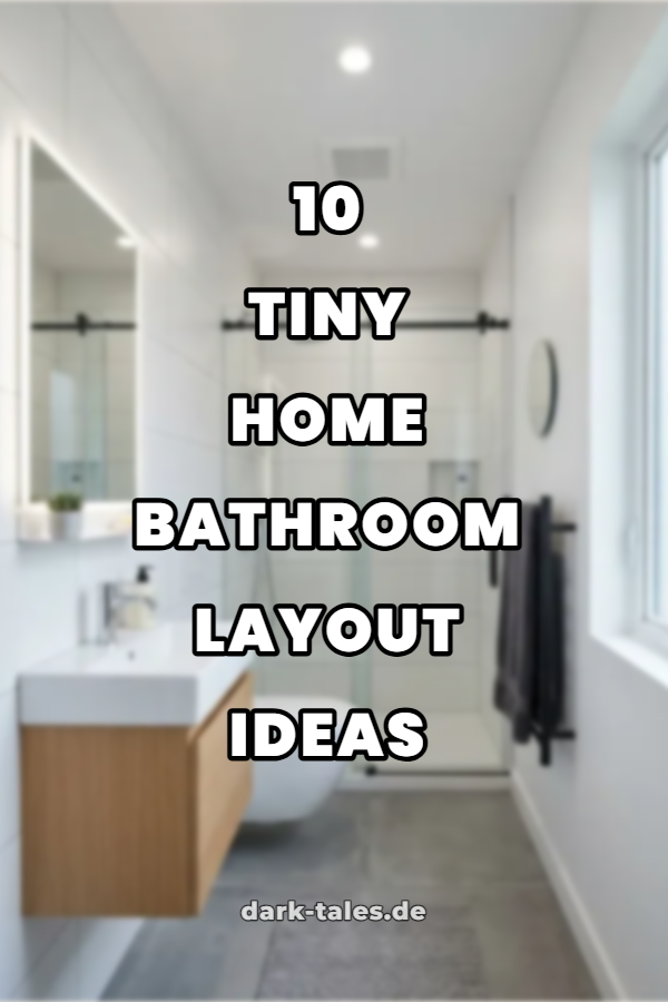 10 Tiny Home Bathroom Layout Ideas